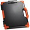 OIC OIC83326 Carry Clipboard Box&#x26;#44; Black &#x26; Orange